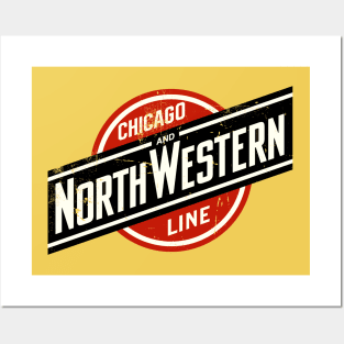 Chicago and North Western Line Posters and Art